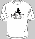 DND sexy lady on logo Guys shirt - DND XTREME
 - 3