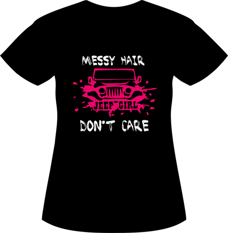 Jeep Messy Hair Don't Care - DND XTREME
 - 1