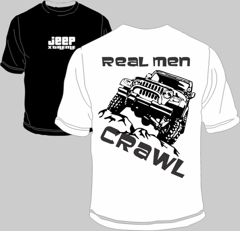 Real Men Crawl tee - DND XTREME
 - 1